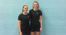 Clare and Christina Welsh netball feature