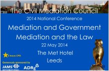 Civil Mediation Council Conference