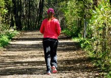 Woman running